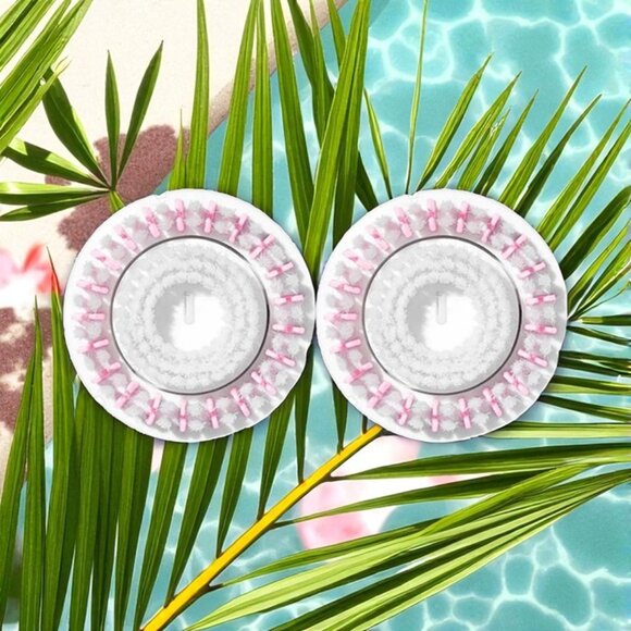 Clarisonic Daily Radiance Facial Cleansing Brush Head (Set of 2) New in Box! - Picture 5 of 7